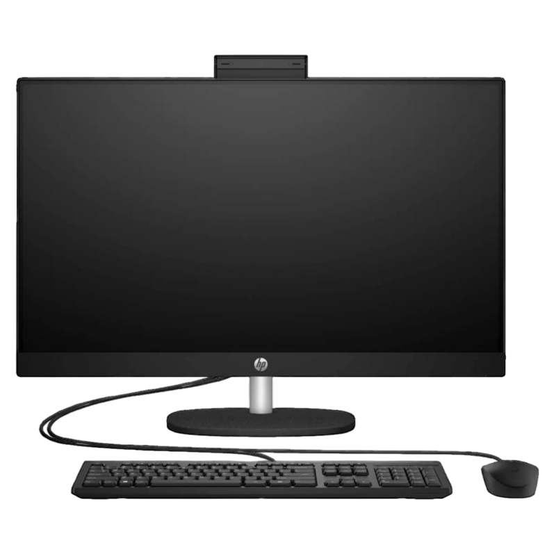 HP AIO 27-cr1060ci Black (27" FHD IPS 300 nit Core Ultra 5 125U 1.3-4.3GHz, 16GB, 512GB SSD, Wired KB&MS, FreeDOS)