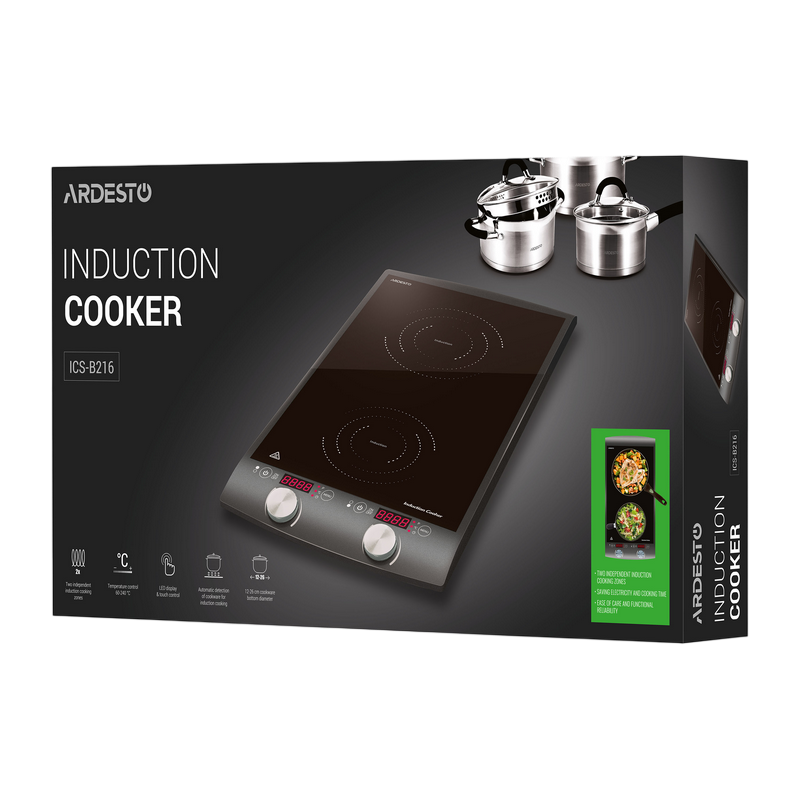 Cooker Mini Ardesto ICS-B216 Black