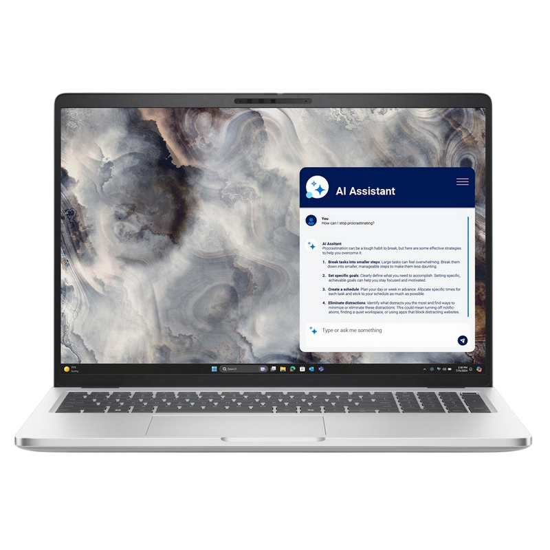 NB Dell 16.0" Dell Pro 16 Plus PB16250 Silver (Core Ultra 7 268V 32Gb 512Gb Win 11)