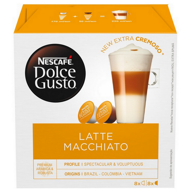 Cafea Nescafe Dolce Gusto Latte Macchiato 183,2g (16cap)
