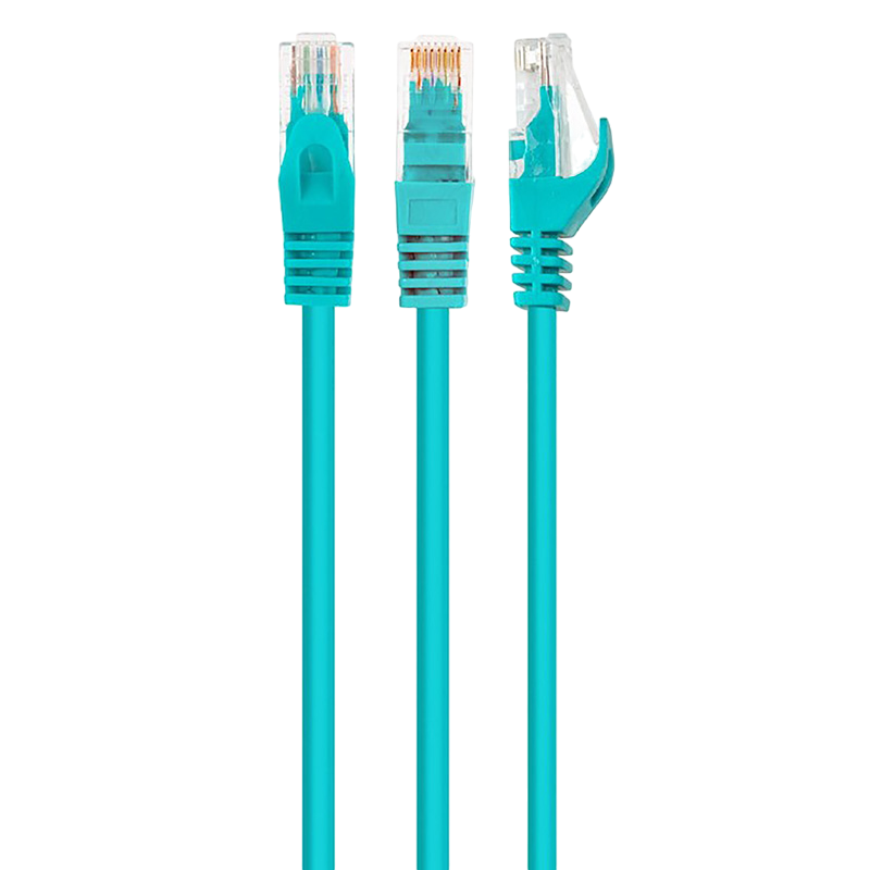 Patch Cord Cat.6U 1m, Green, PP6U-1M/G, Cablexpert, Stranded Unshielded