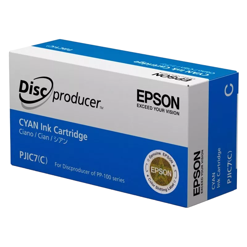 Ink Cartridge Epson PJIC7(C), Cyan, PP-100