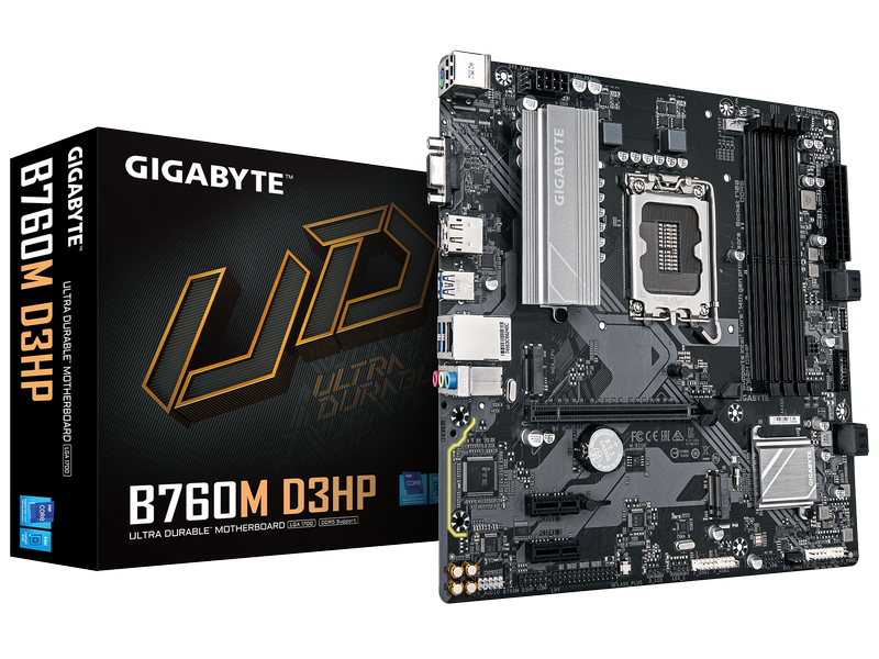 MB S1700 Gigabyte B760M D3HP mATX