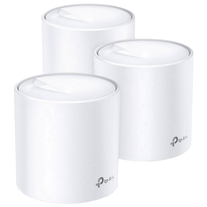 Whole-Home Mesh Dual Band Wi-Fi AX System TP-LINK, "Deco X20(3-pack)", 1800Mbps, MU-MIMO, Gbit Ports