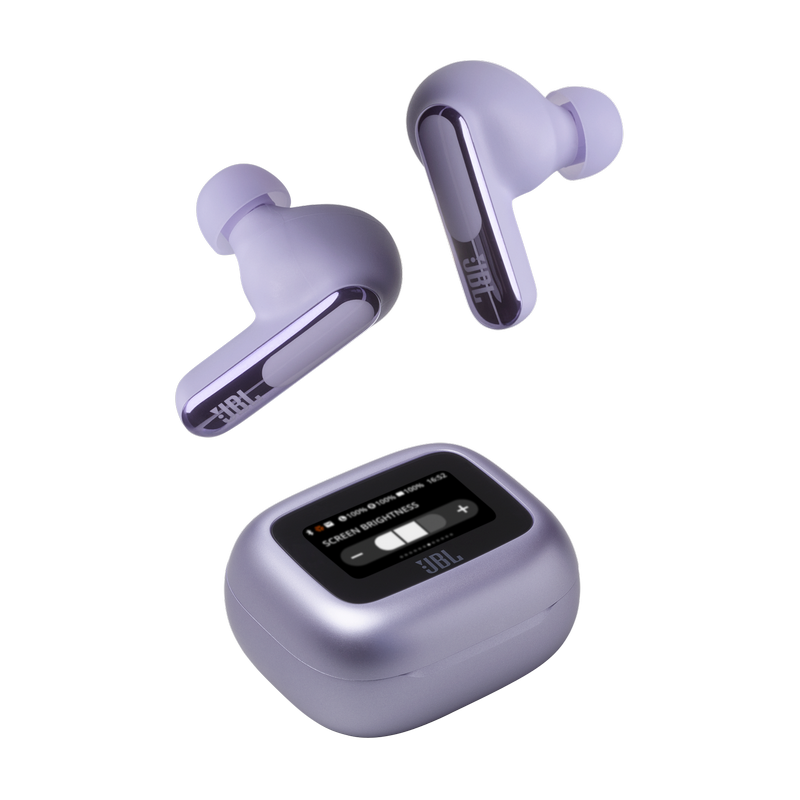 True Wireless JBL LIVE Beam 3 Purple TWS True Adaptive Noise Cancelling