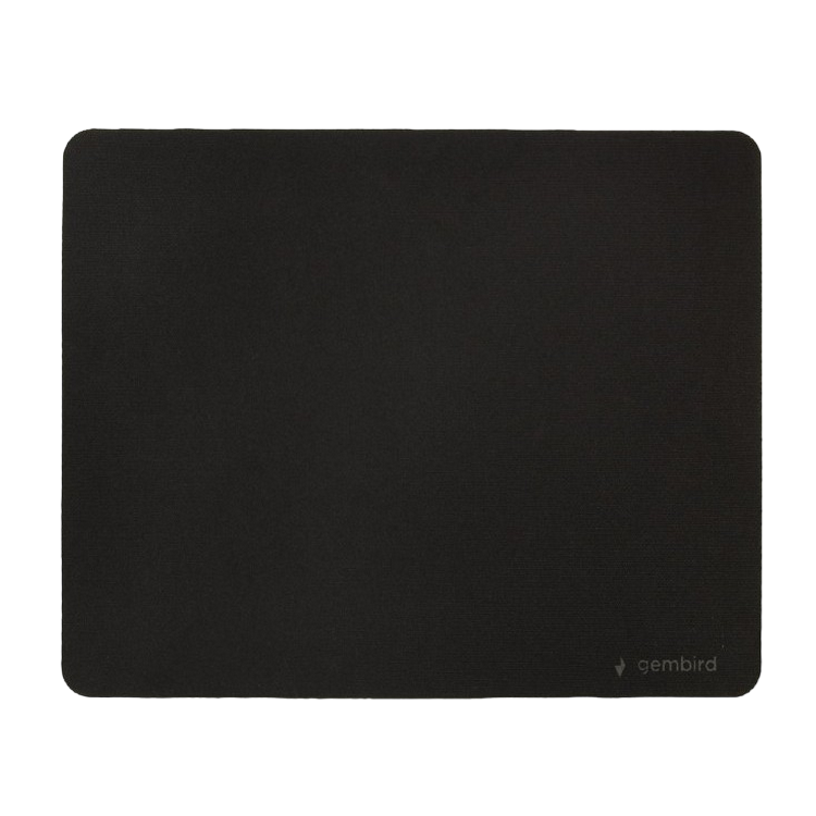 Mouse Pad Gembird MP-S-BK, 210 x 180mm, Cloth mouse pad with rubber anti-skid bottom, Black