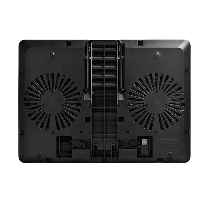 Notebook Cooling Pad Deepcool U-PAL, up to 15.6'', 2x140mm, Adjustable angle, USB3.0, U-shaped