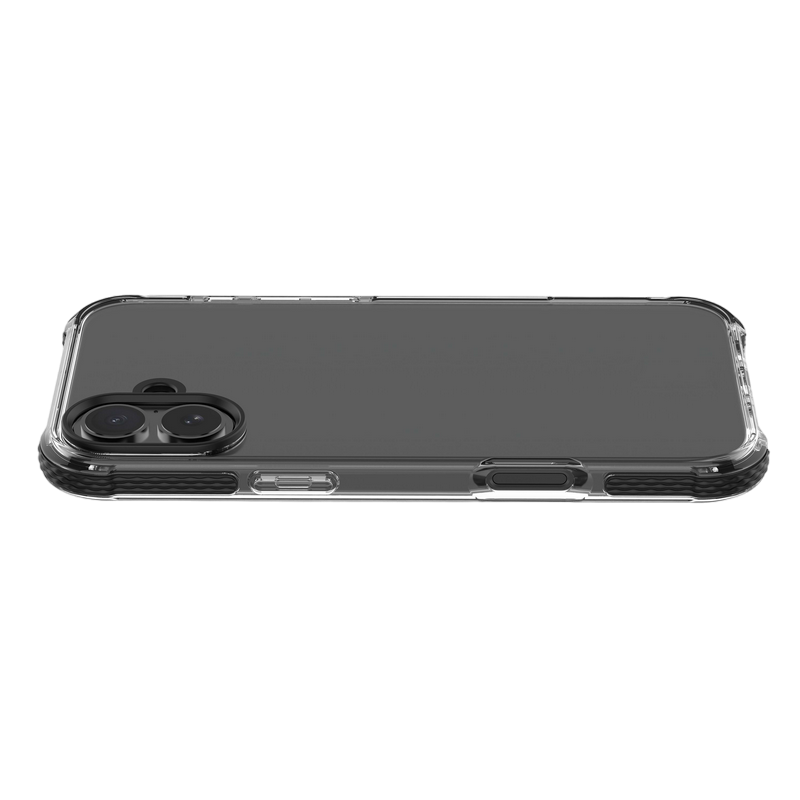 Cellular Apple iPhone 16, Tetra case, Transparent