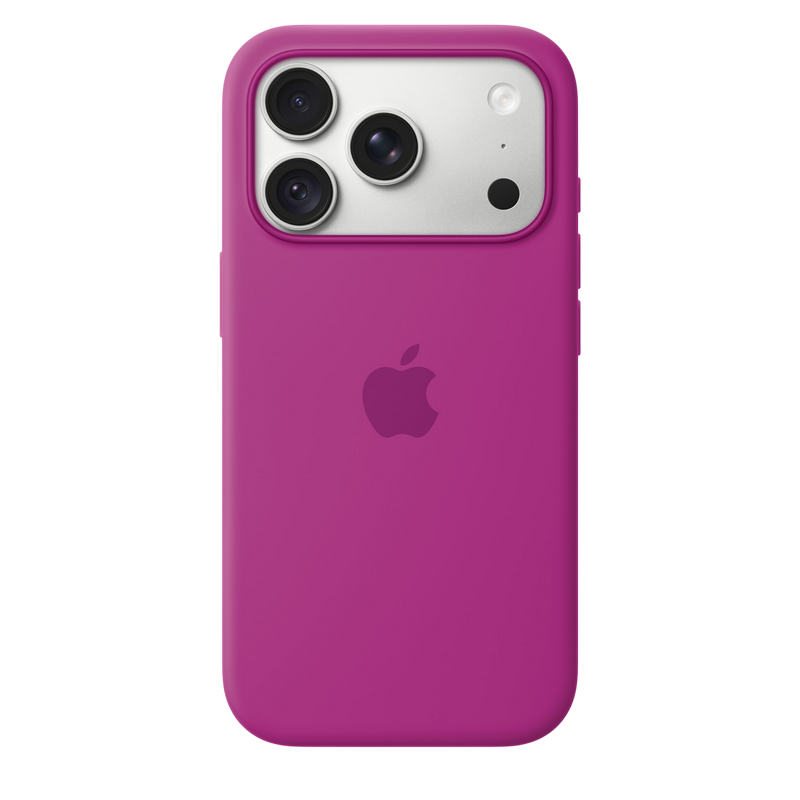 iPhone 18 Pro Silicone Case with MagSafe - Magenta, Model A3701
