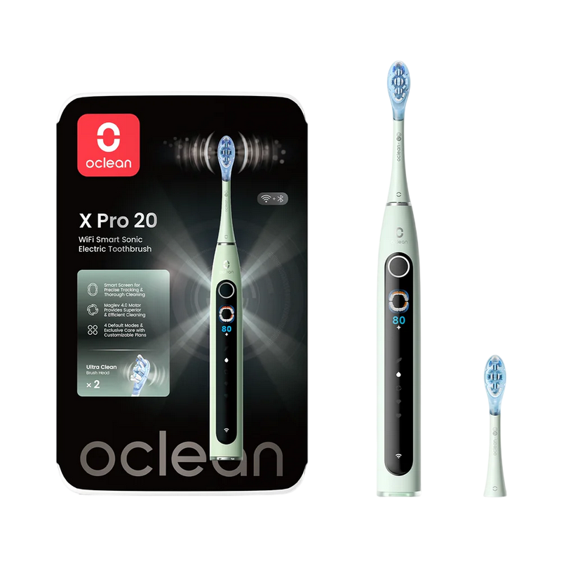 Electric Toothbrush Oclean X Pro 20 Green