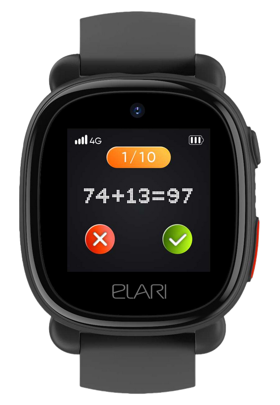 Elari KidPhone 4G Lite, Black