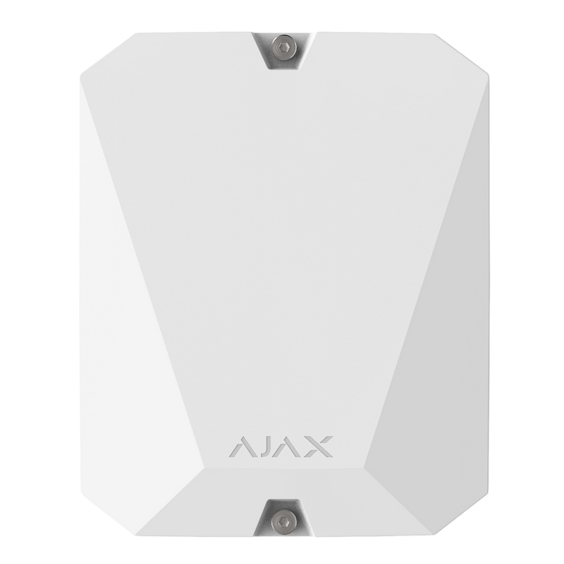 Ajax Wireless Security Transmitter "MultiTransmitter", White, NC,NO, EOL contact type; 18 zones