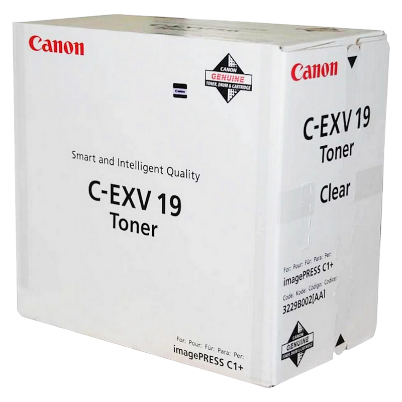Toner Canon C-EXV19 Clear Canon imagePRESS C1/C1+