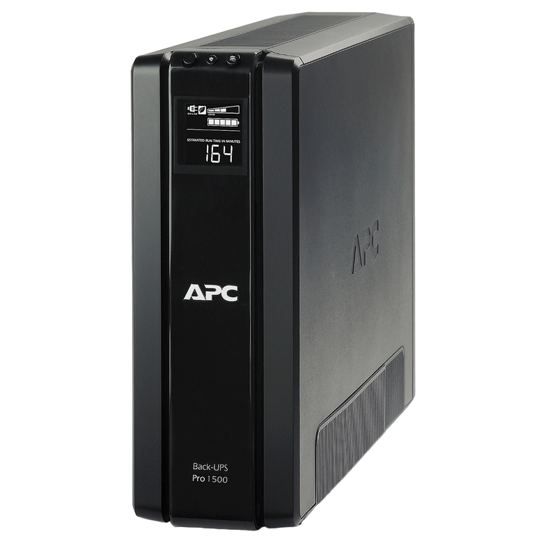 APC Back-UPS Pro BR1500G-GR 1500VA/865W, 230V, AVR, RJ-11, RJ-45, 6*Schuko Sockets, LCD