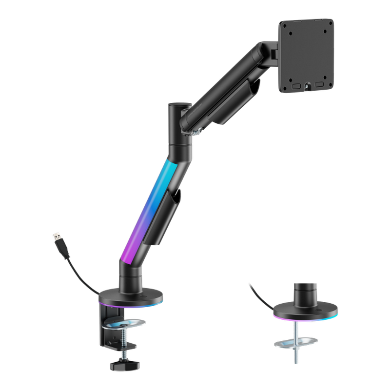 Gaming Monitor Bracket Lumi LDT119-C012LW BLACK