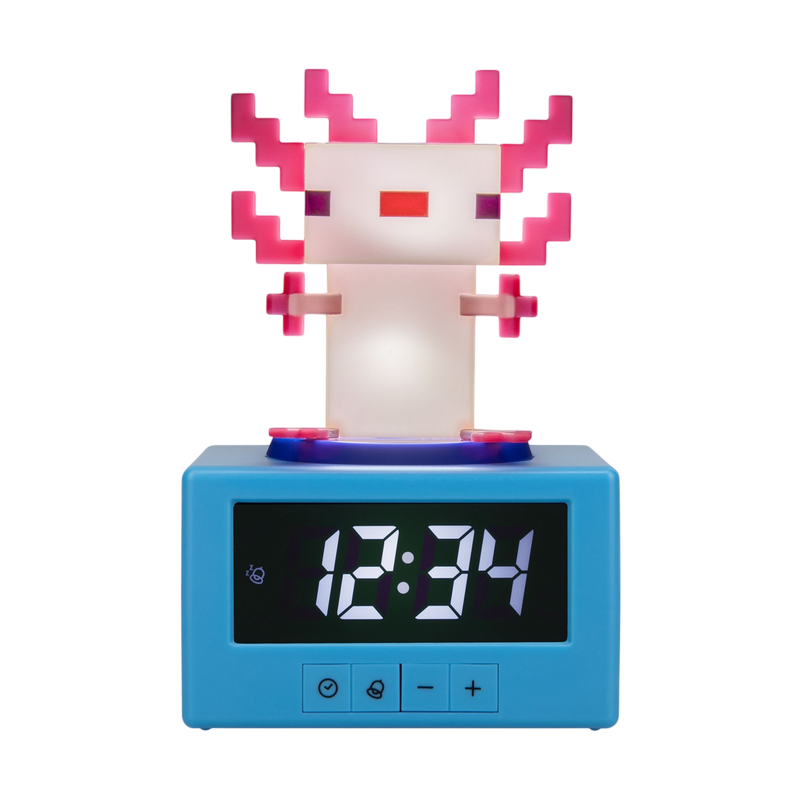 Desteptator Paladone Axolotl Icon Alarm Clock PP15043MCF