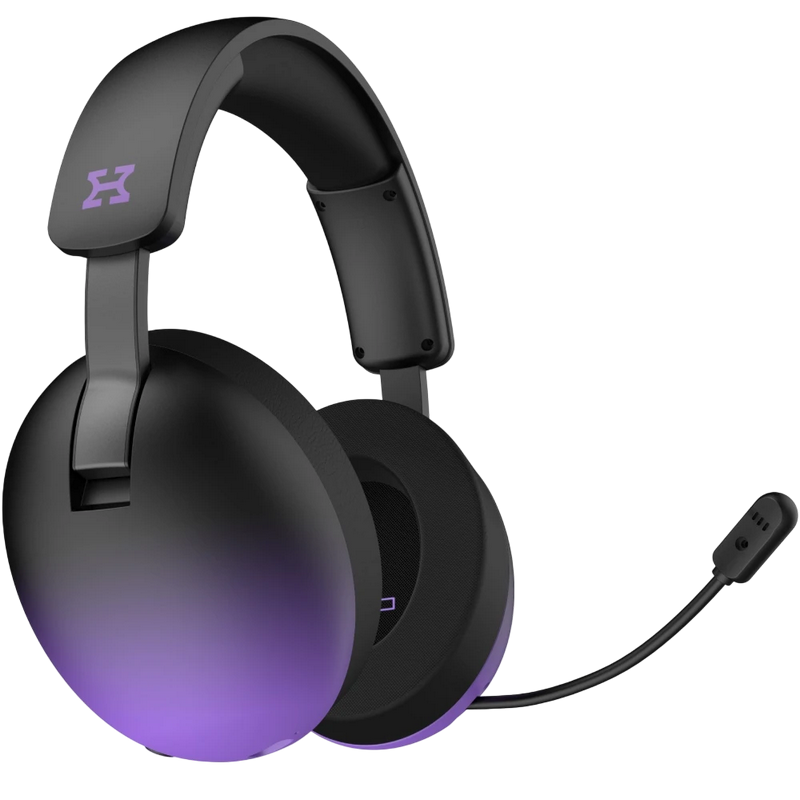 Gaming Headset Hator Hellyberry HH30 Pro wireless, black-violet gradient