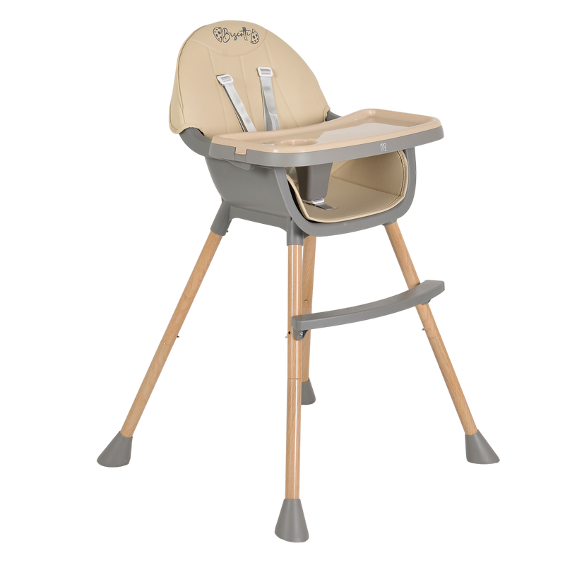 Scaun de masa 2 in 1 Moni Biscotti 2 in 1 beige