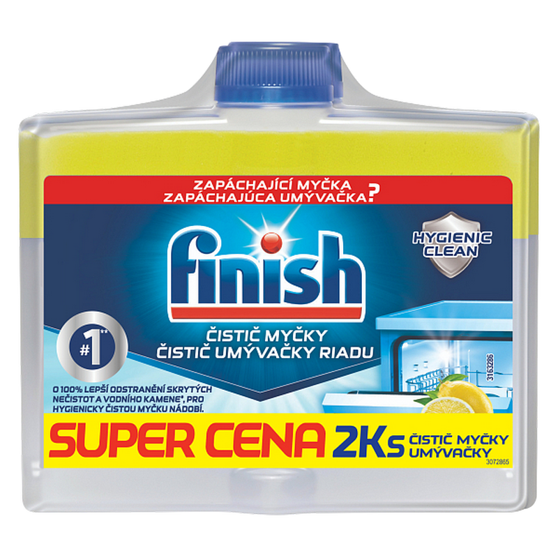 Dishwasher Deep Cleaner FINISH Hygienic Lemon GS OC01487