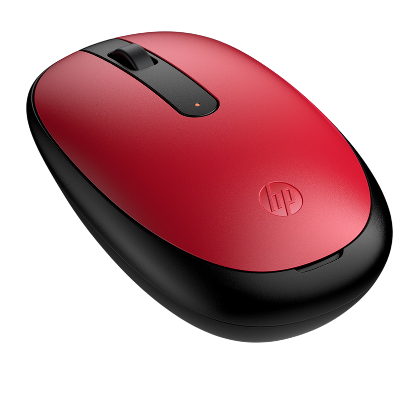 Wireless Mouse HP 240, up to 1600 dpi, 3 buttons, Ambidextrous, 54,2g., 1xAA, Bluetooth, Red/Black