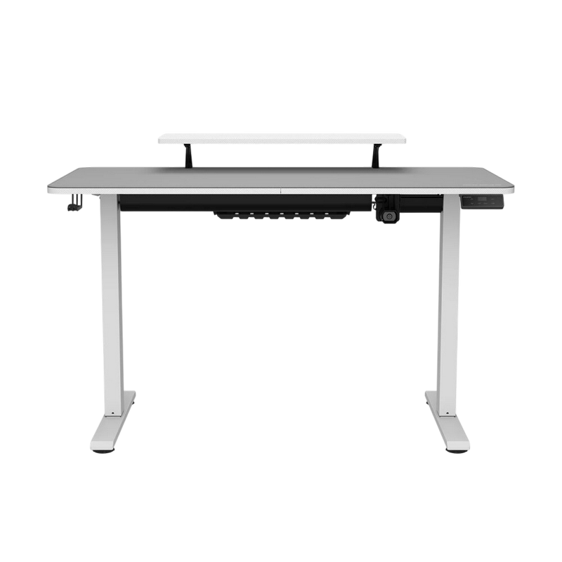 Gaming Electric Desk Cougar E-Star 120, Width 1200mm, Depth 600mm,Heigh 720-1170mm WHITE