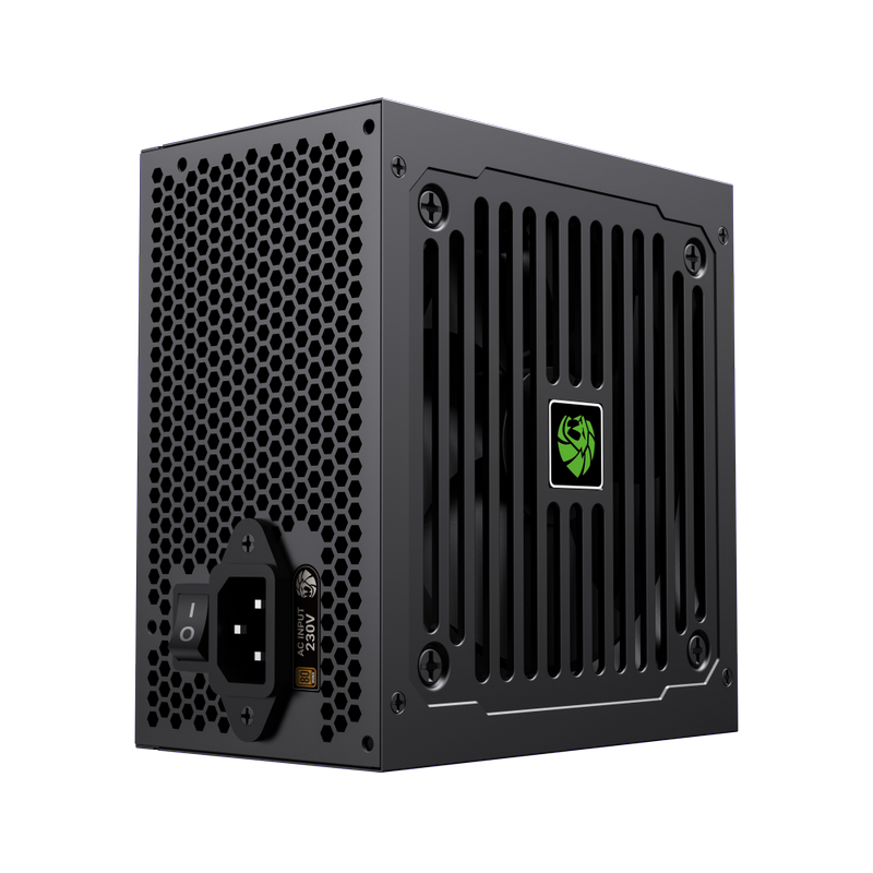 Power Supply ATX 650W GAMEMAX GE-650, 80+ Bronze, 120mm, Active PFC+Double tube forward, Temperature control fan, ATX3.1, PCIe 5.1, Black