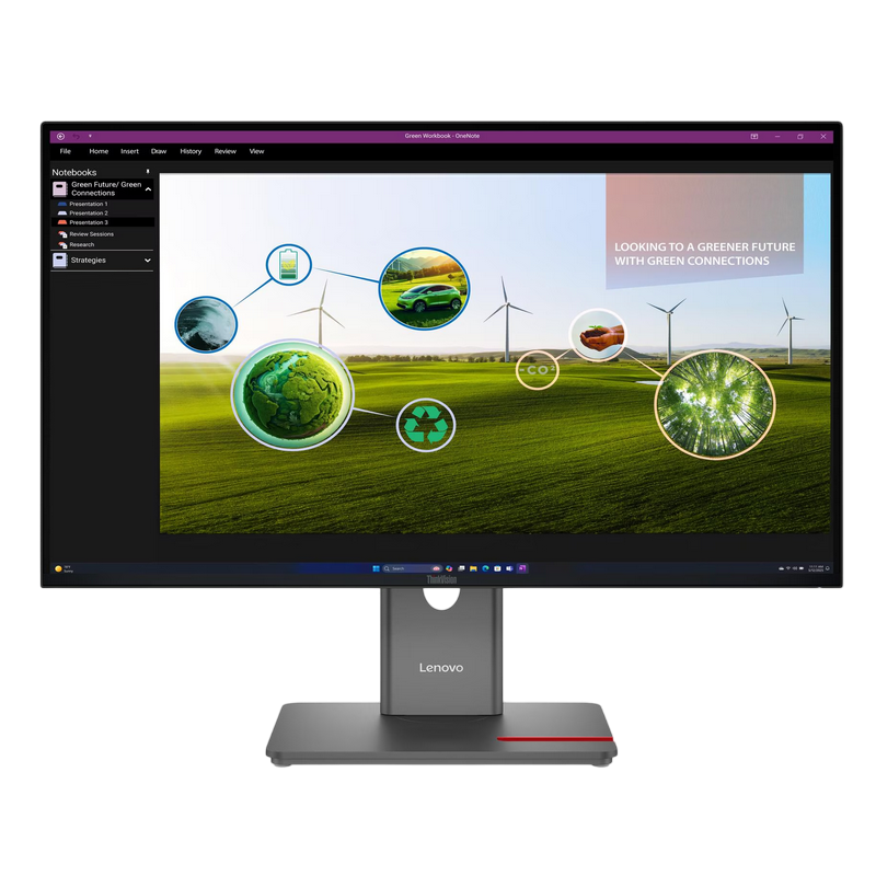 27" LENOVO ThinkVision P27Q-40,Black,IPS,2560x1440,120Hz,4ms 350cd,CR1500:1,HDMI+DP+USB+TypeC,Pivot