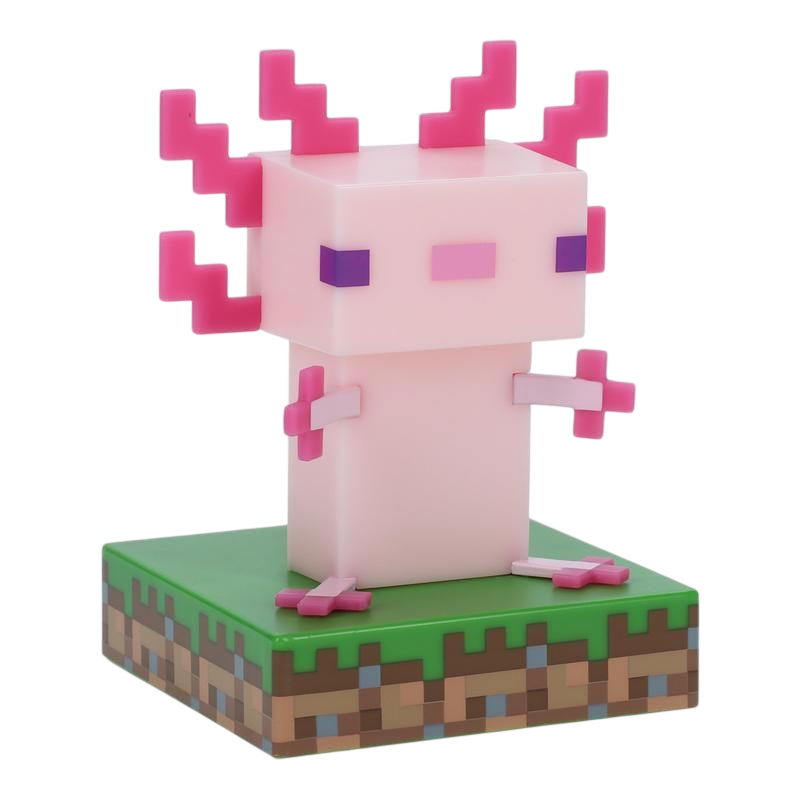 Lampa Led Paladone Minecraft Axolotl Icon Light V2 PP11390MCFV2