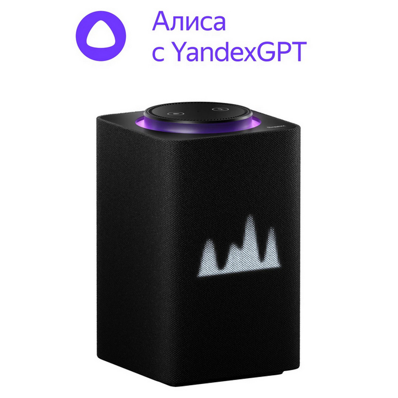 Yandex Station Max with Zigbee, Black, YNDX-00053K