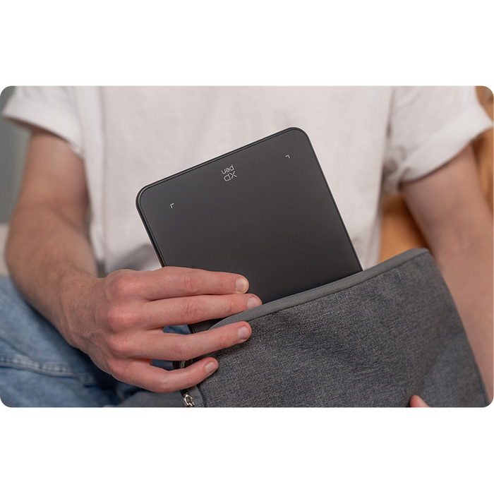 Graphic Tablet XP Pen DECO Mini7 V2, 7” × 4.37”, Battery-free stylus, 16384 Levels, 5080 LPI, 8 express keys, USB-C, Black
