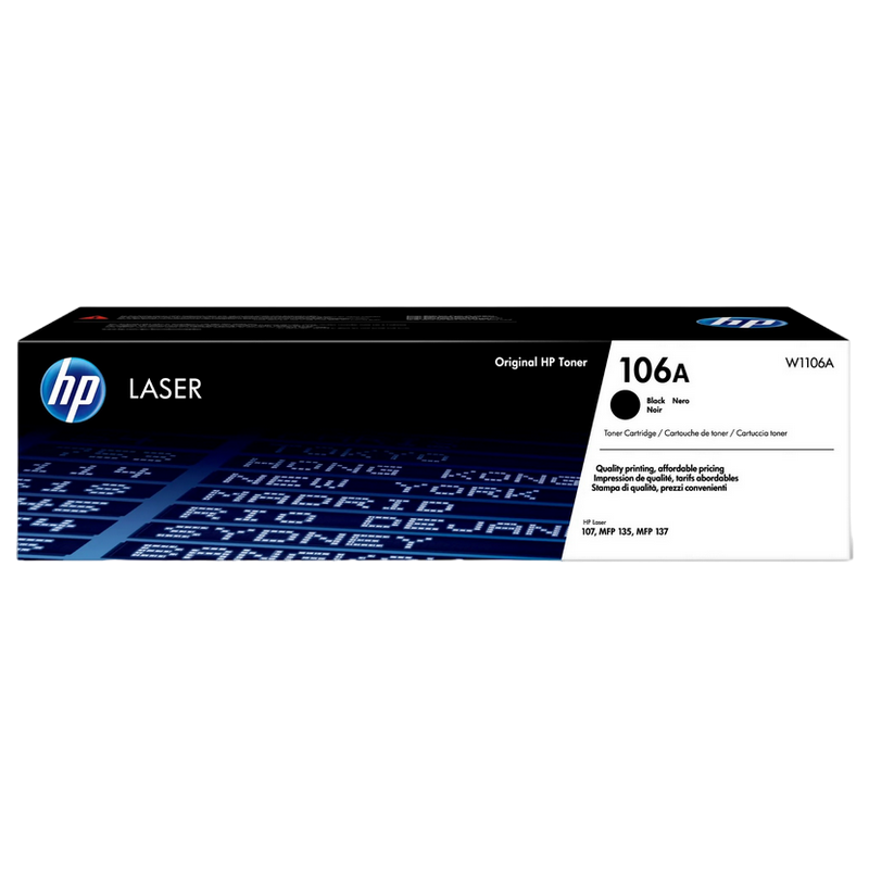 Laser Cartridge for HP 106A (W1106A) black Compatible KT