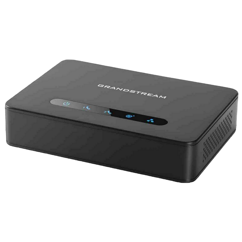 Grandsteam HT812 v2, Analog telephone adapter + NAT Router, 2xSIP, 2xFXS, 1xGbit LAN, 1xGbit WAN, TR-069