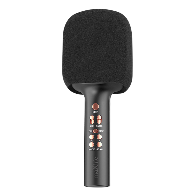 Microphone Karaoke cu Boxa BT Maxlife MXBM-600, Black
