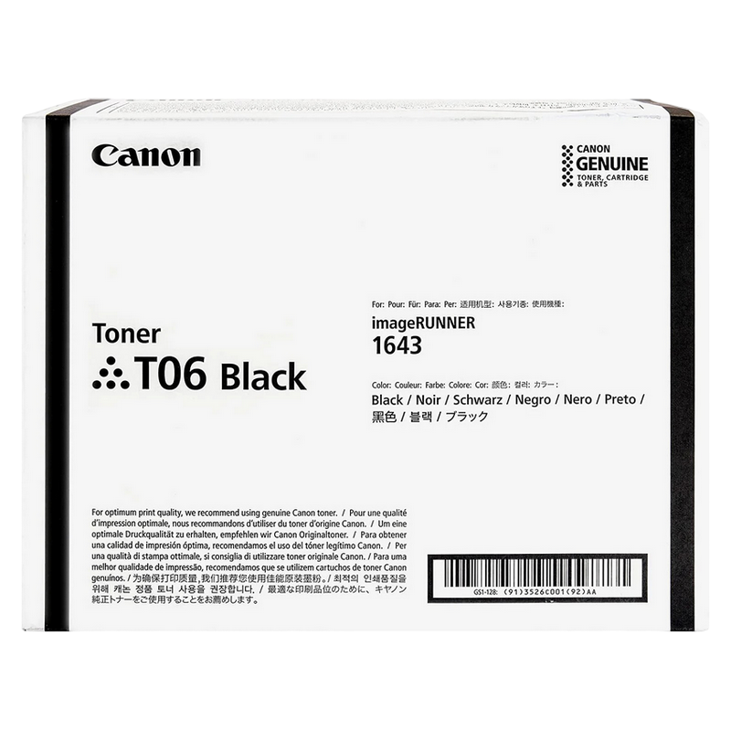 Toner Cartridge Canon T06 Black