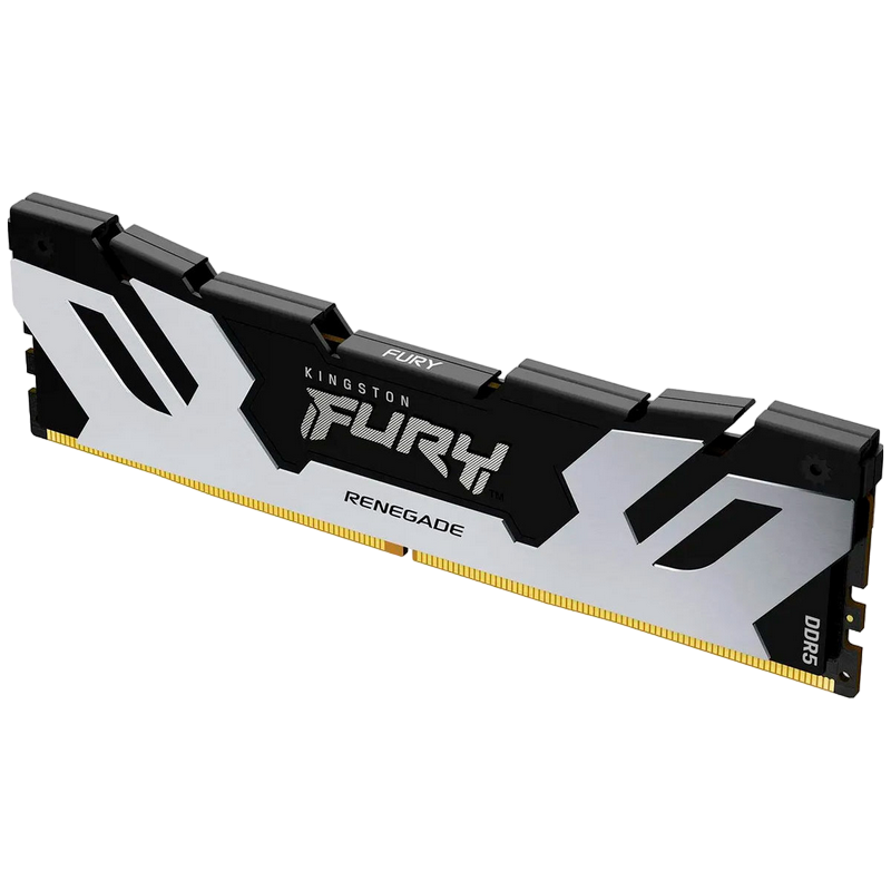 16GB DDR5-7600MHz Kingston FURY Renegade (KF576C38RS-16), CL38-46-46, 1.45V, Intel XMP 3.0, Black-Silver