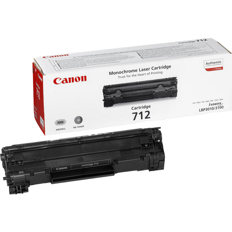 Laser Cartridge Canon 712, black