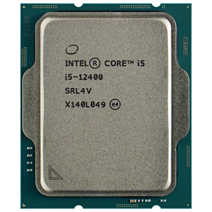 CPU Intel Core i5-12400 2.5-4.4GHz (6P+0E/12T,18MB, S1700, 10nm, Integ.UHD Graphics 730, 65W) Tray