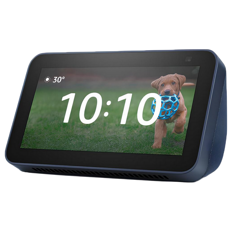 Amazon Echo Show 5 (2rd Gen) Smart Display and Alarm Clock, Deep Sea Blue