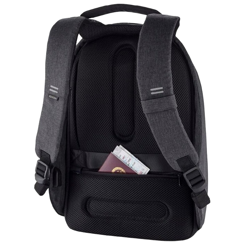 13.3" Bobby Hero Small anti-theft backpack, Black, P705.701