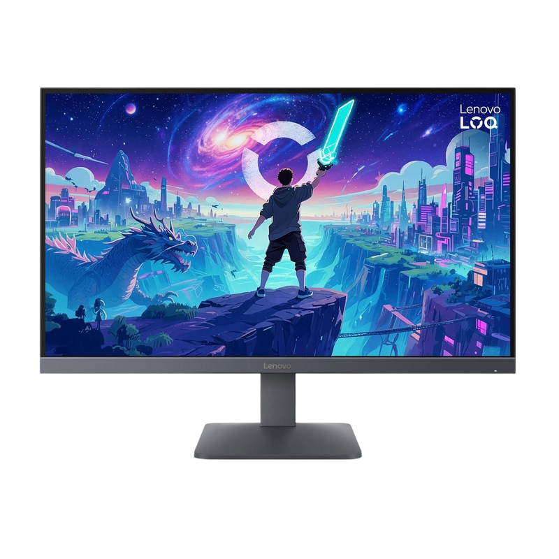 23.8" LENOVO LOQ 24-10 Black/Grey, IPS, 1920x1080, 200Hz, AdaptiveSync, 0,5msMPRT, 300cd, HDR10, HDMI+DP