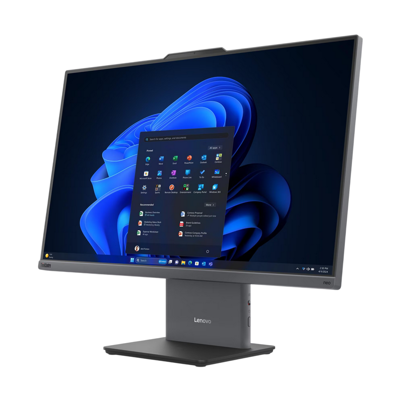 Lenovo AIO ThinkCentre neo 55a Gen 6 Luna Grey (23.8" FHD IPS Ryzen 5 220 3.2-4.9GHz, 16GB, 512GB SSD, Wired KB&MS, no OS, 3Y Warranty)