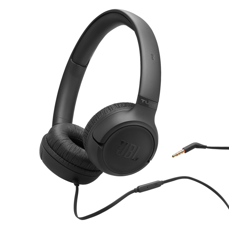 Headphones JBL T530 Black, On-ear