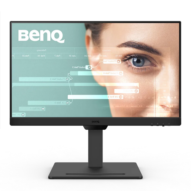 23.8" BenQ GW2490T, Black, IPS, 1920x1080, 100Hz, 5ms, 250cd, CR1300:1, HDMI+DP, Spkrs, Pivot
