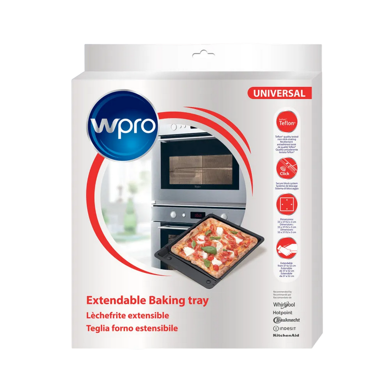 Extendable Baking tray for Oven Whirlpool, Wpro