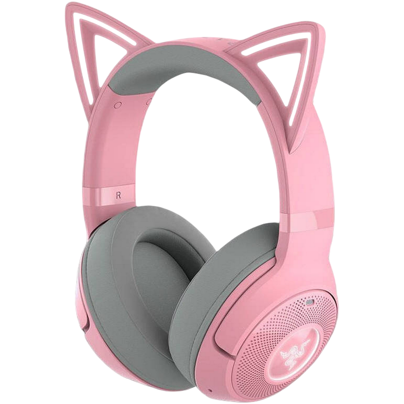 Gaming Wireless Headset Razer Kraken Kitty Edition V2 Quartz (Pink)