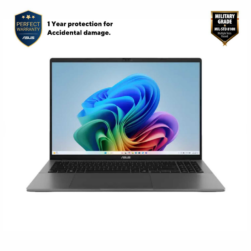 NB ASUS 16.0" Vivobook S 16 OLED M3607HA Gray (Ryzen 7 260 16Gb 1Tb)