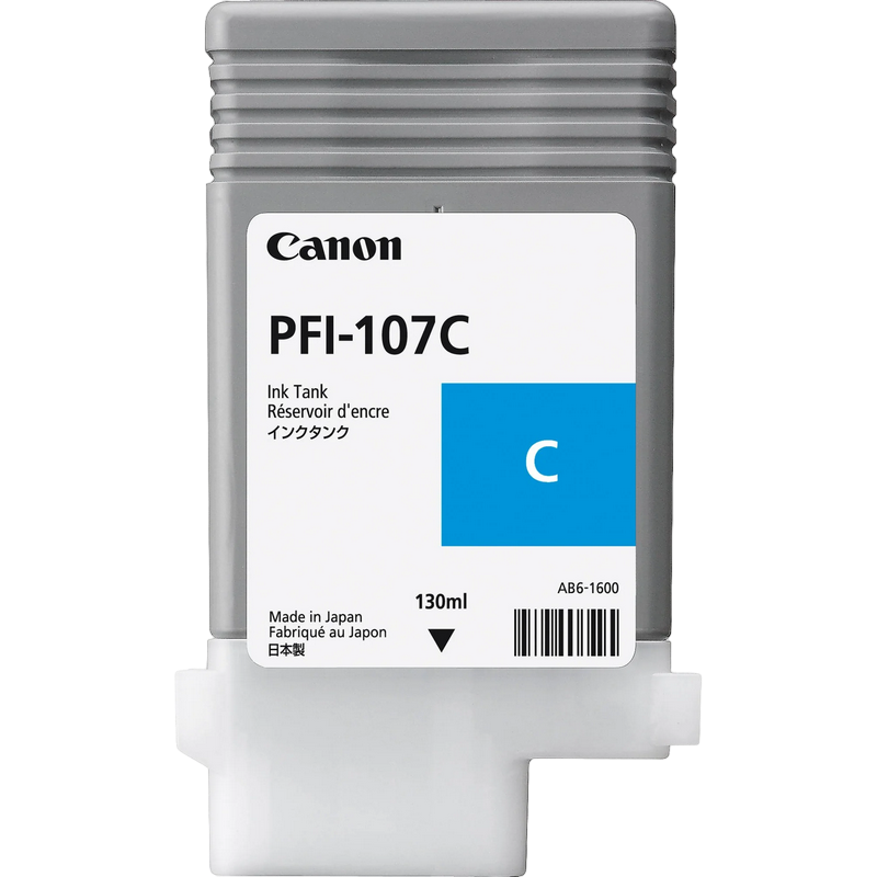Ink Cartridge Canon PFI-107C, cyan