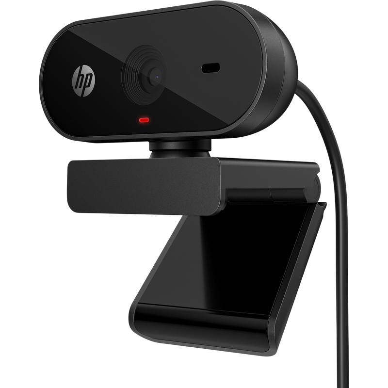 Camera HP 325 FHD 1080p, 5 MP, dFoV 66º, 360° Swivel, 16° Tilt Up/down, Fixed focus, Mono mic, Auto-adjut to the light, Attachable privacy cap
