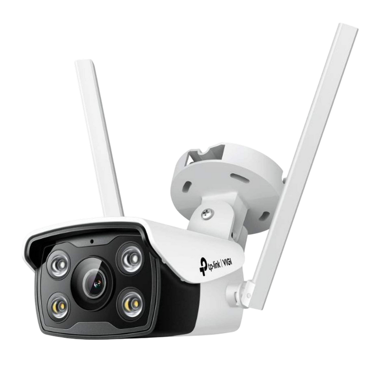 TP-Link Bullet Outdoor Network Camera "VIGI C340-W", 4mm, 4MP, Wi-Fi, Full-Color, IP66