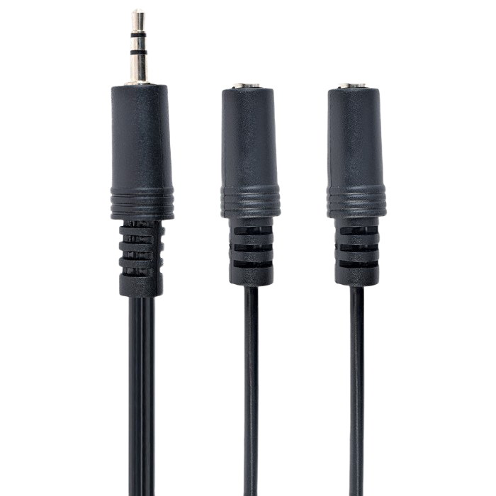 Audio spliter cable 5.0m 3.5mm 3pin plug to 3.5 mm stereo + mic sockets, Cablexpert CCA-415